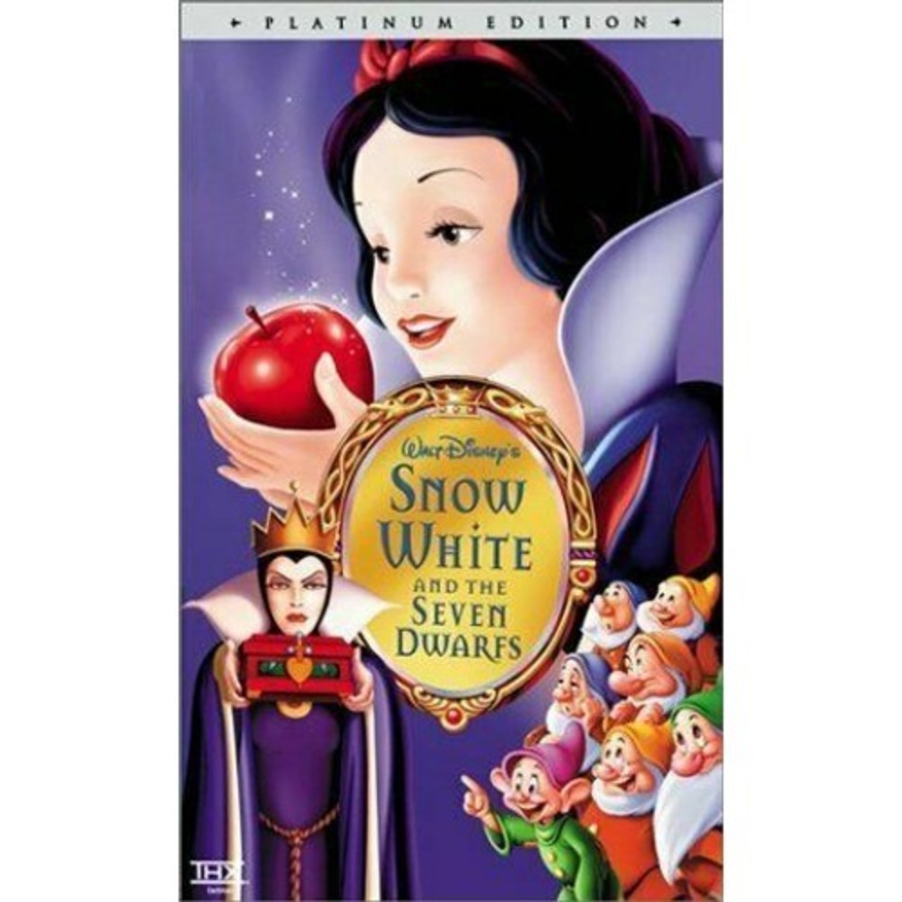 Snow White and the Seven Dwarfs (VHS, 2001, Platinum Edition)